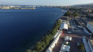 Foto degli stand e della zona falcata per Agosto in Fiera di Messina 2017