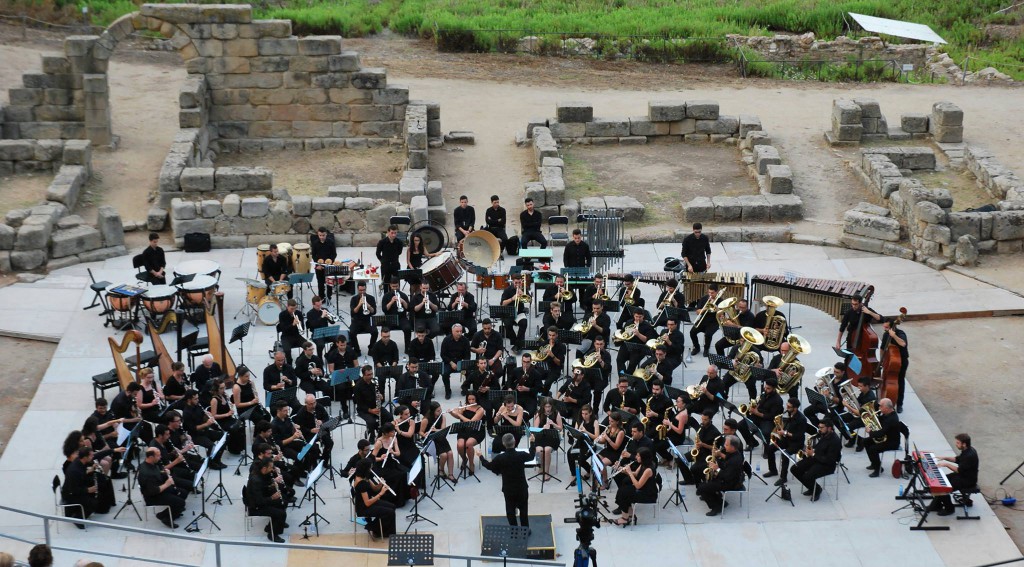 Foto di un concerto del Conservatorio A. Corelli