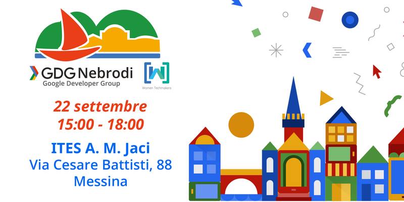 Locandina Google Developers Day Extended 2017 - Messina