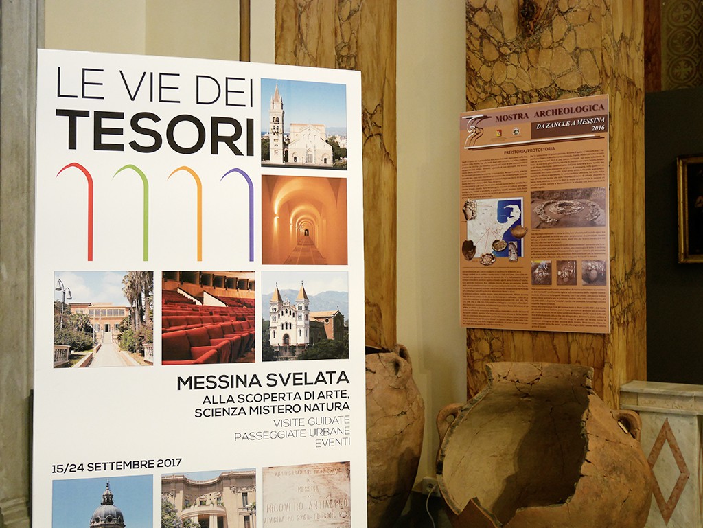 Foto della conferenza stampa de "Le vie dei Tesori" - Messina