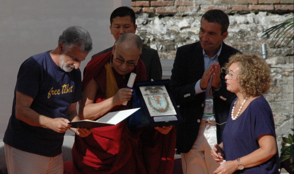 Foto 01 - Dalai Lama a Taormina, 16 settembre 2017