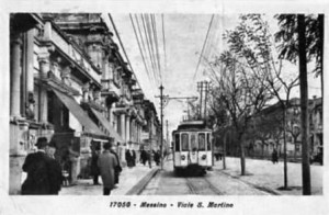 tram elettrici a Messina nel 900