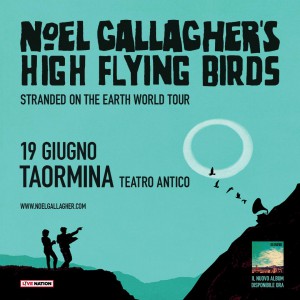 noel gallagher sarà in concerto a taormina con la sua band high flying birds - messina