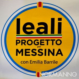 Logo quadrato Leali - Progetto per Messina con Emilia Barrile candidato sindaco elezioni amministrative 2018
