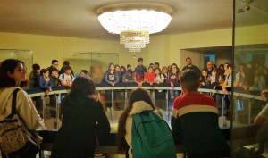 visita guidata degli studenti dell'Istituto Comprensivo Statale "Maria Montessori" di Caltagirone al teatro vittorio emanuele di messina