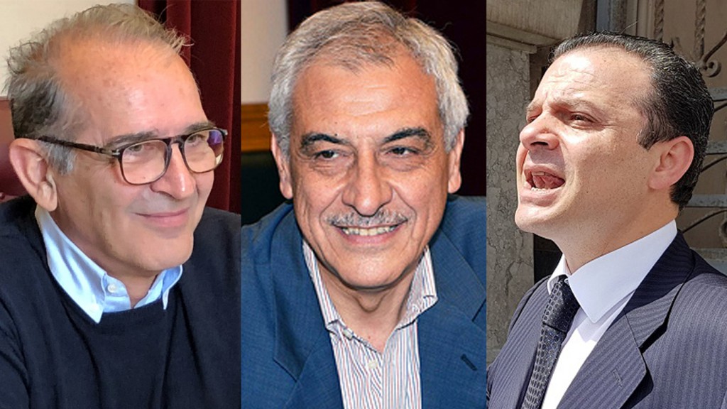 Confronto a tre - De Cola, Cacciola e De Luca, elezioni amministrative messina 2018