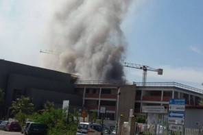 Messina. Incendio in un’aula del Dipartimento di Scienze a Papardo