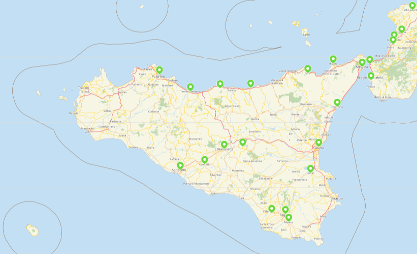 Mappa Flixibus Sicilia