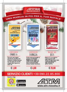 ATM biglietti di Natale, Messina 