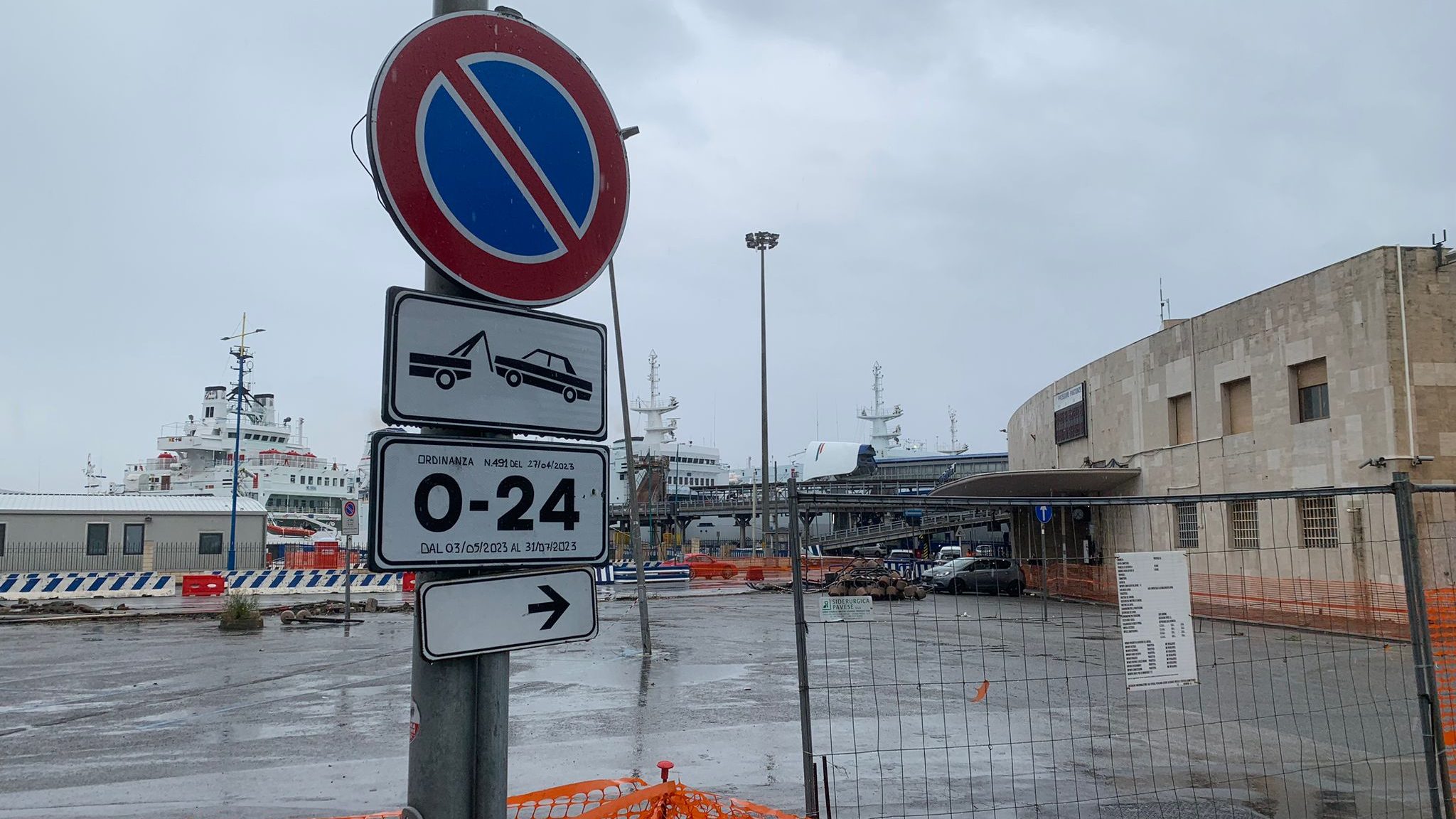 Corsie Imbarchi Ridotte Per Il Parcheggio Alla Marittima Uiltrasporti