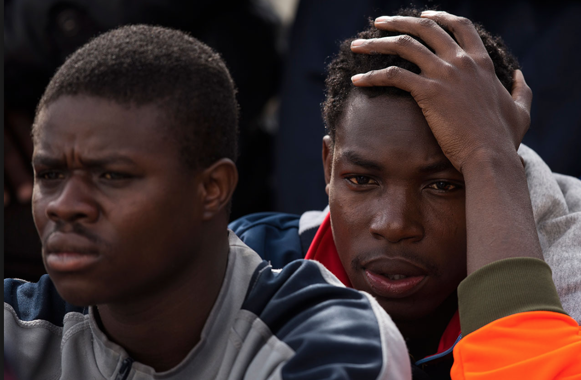 Foto di Migranti a Messina
