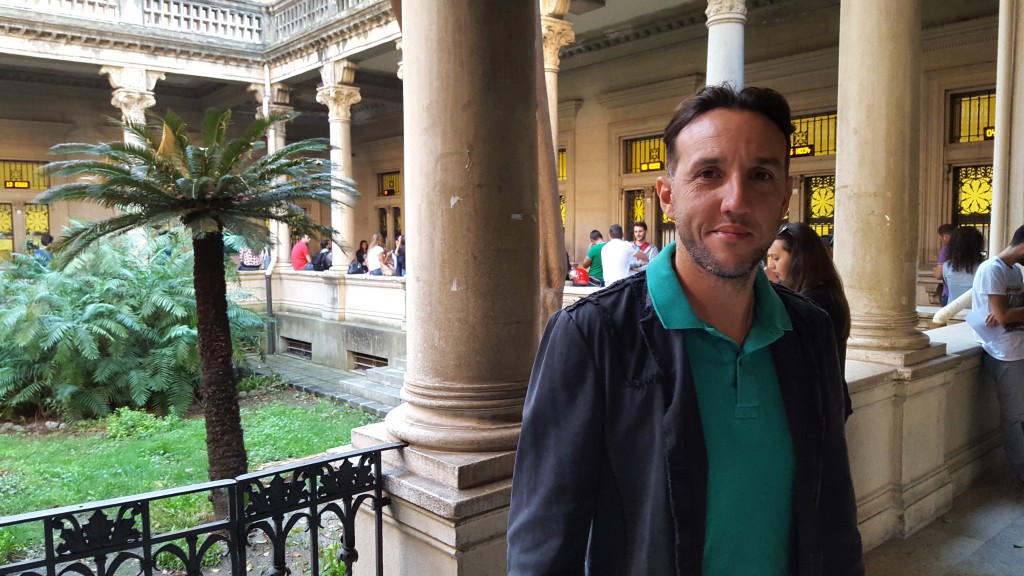 Alessandro Parisi, dal campo ai banchi dell'Università