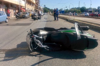 Foto 10 Scooter - Incidente sul viale della Libertà - Messina