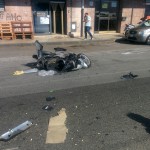 Foto 11 Scooter - Incidente sul viale della Libertà - Messina