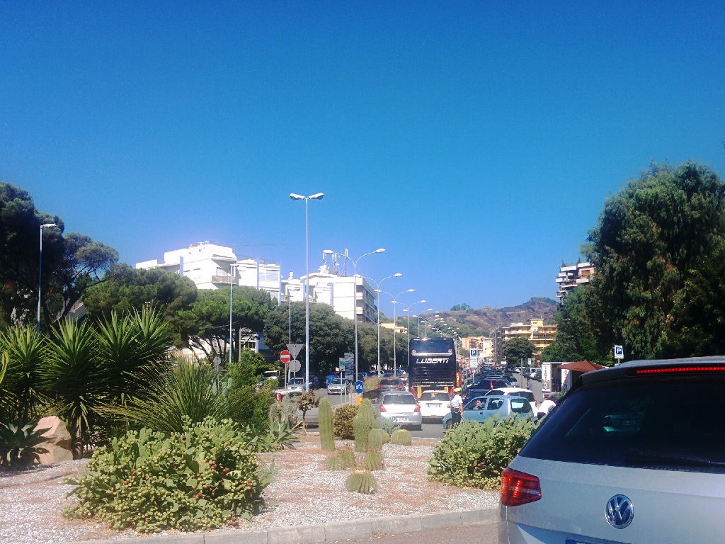 Foto 06 Traffico annunziata - Incidente sul viale della Liberta - Messina