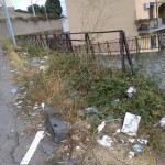 Foto delle condizioni di degrado a Fondo Fucile - Messina