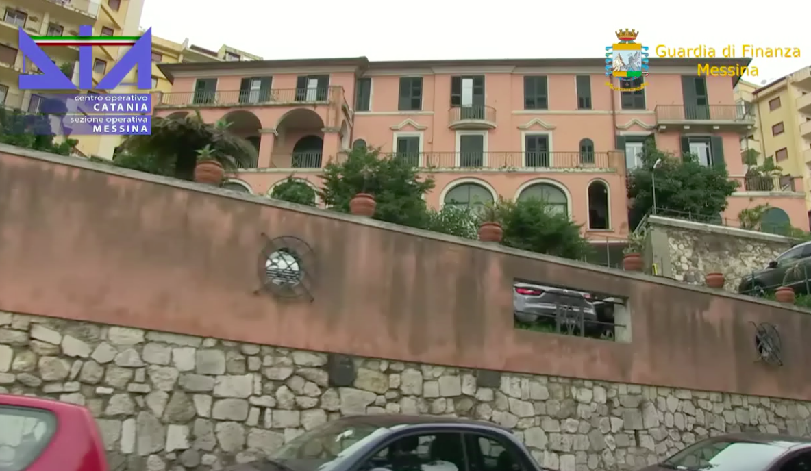 Sequestro Cuzzocrea - Screen fermo immobiliare Clinica Cappellani, Messina