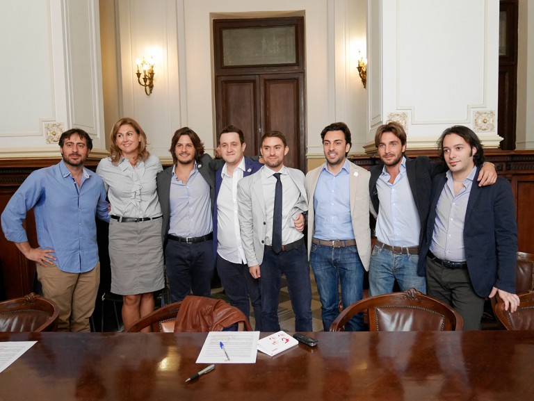 Conferenza di lancio della campagna di crowfounding per il Parolimparty - Palazzo dei leoni - Messina