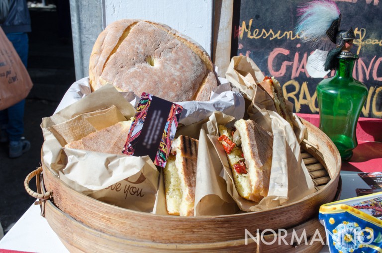 Pane cunzatu, Giardino del Saraceno - Messina Street Food Fest 2017