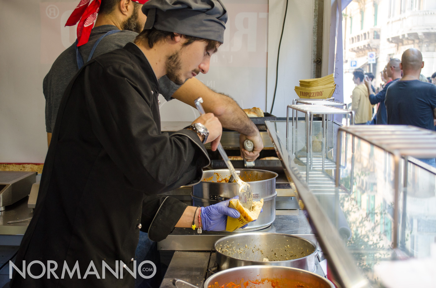 Trapizzino romano Vaja - Messina Street Food Fest 2017