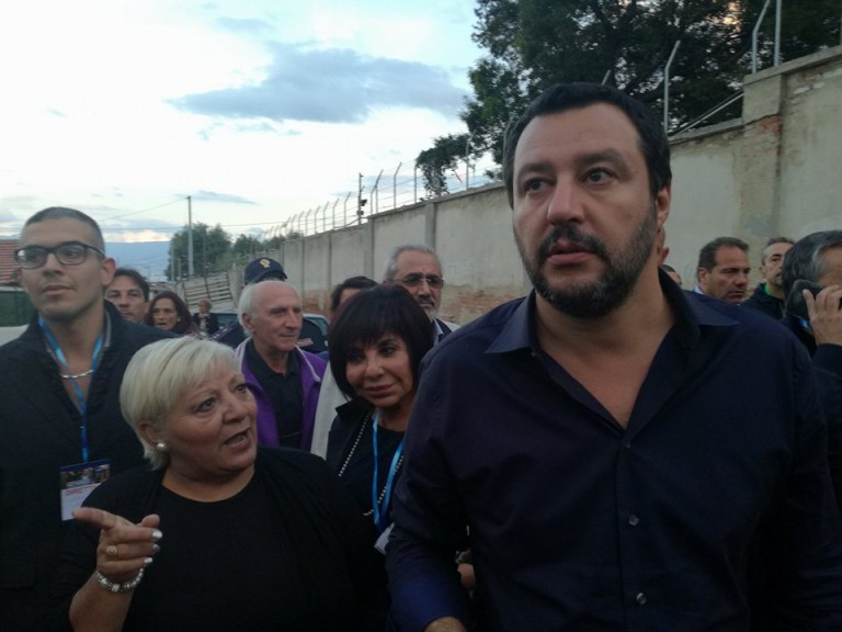Matteo Salvini - rione taormina