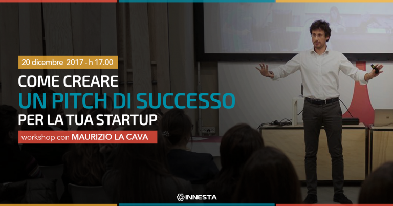 Come creare un pitch di successo per la tua startup.