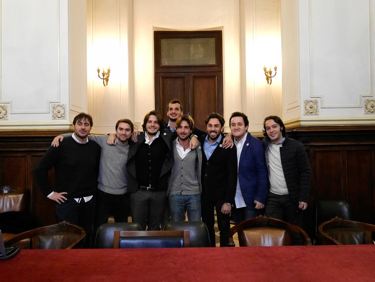conferenza stampa conclusiva del crowdfunding del parolimparty alla città metropolitana - messina