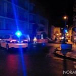 Foto 04 - Volante della Polizia Municipale, controllo buca in via San Agostino