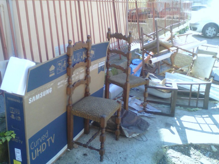 viale giostra - degrado - messina