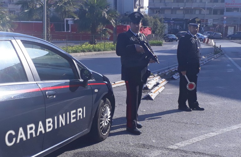 Foto di repertorio, carabinieri di Messina Sud dentro il Policlinico