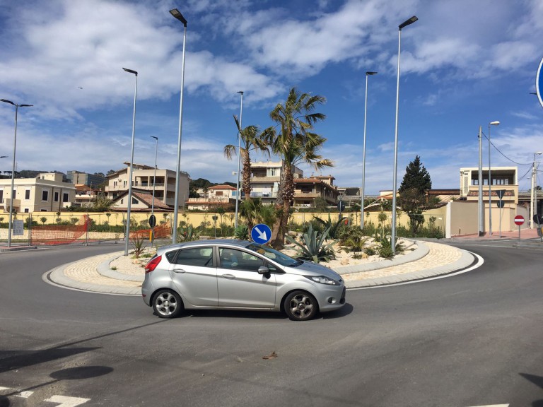 rotatoria salita papardo