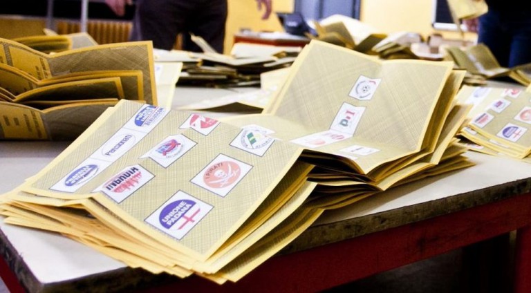 immagine delle schede elettorali