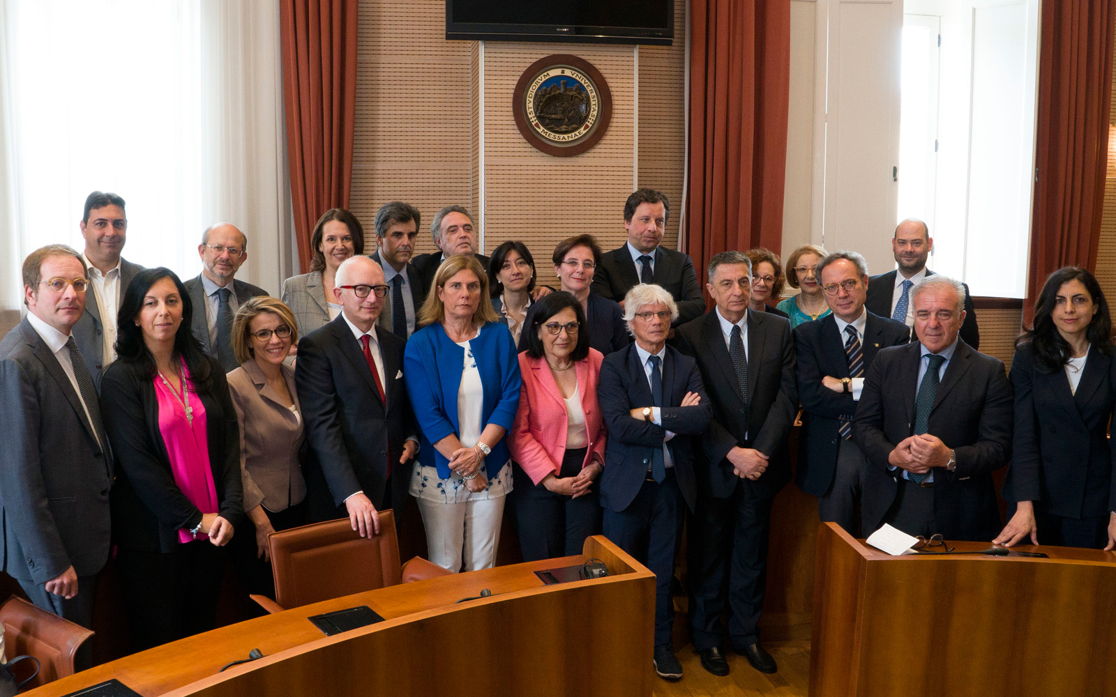 Foto della squadra di delegate del Rettore dell'Università di Messina per il sessennio 2018-2024