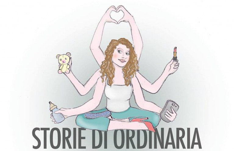 Spettacolo "Storie di ordinaria maternità" - Crop della locandina di Maddalena Vantaggi