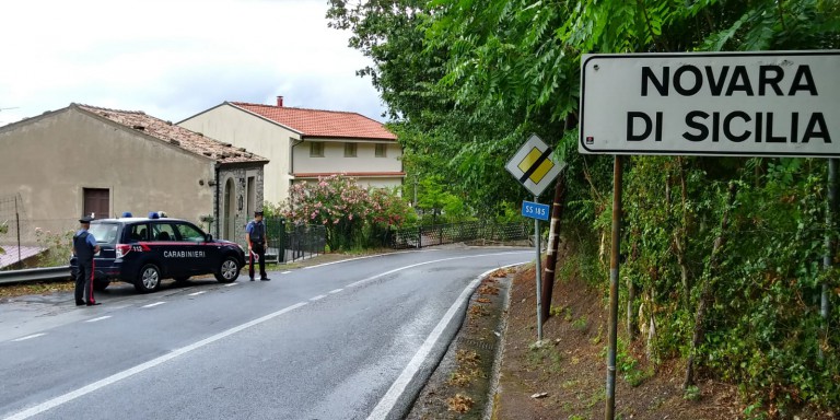 carabinieri novara di sicilia