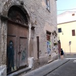 porte d'artista di Demetrio Di Grado, un progetto di urban art tra le strade di lipari - messina