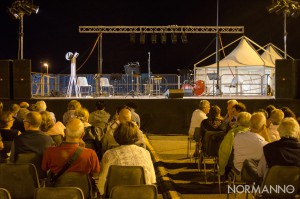 Foto del palco per gli spettacoli dell'agosto in fiera a messina 2018