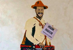 matteo salvini vu cumprà in un murales di Tvboy a Giardini Naxos – messina