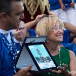 foto del prefetto di messina maria carmela librizzi durante la processione della Vara di Messina, 2018