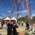 Foto dello spettacolo delle bolle dei Circobaleno al Festival degli Aquiloni di Messina 2019