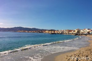 Foto della spiaggia di Torre Faro