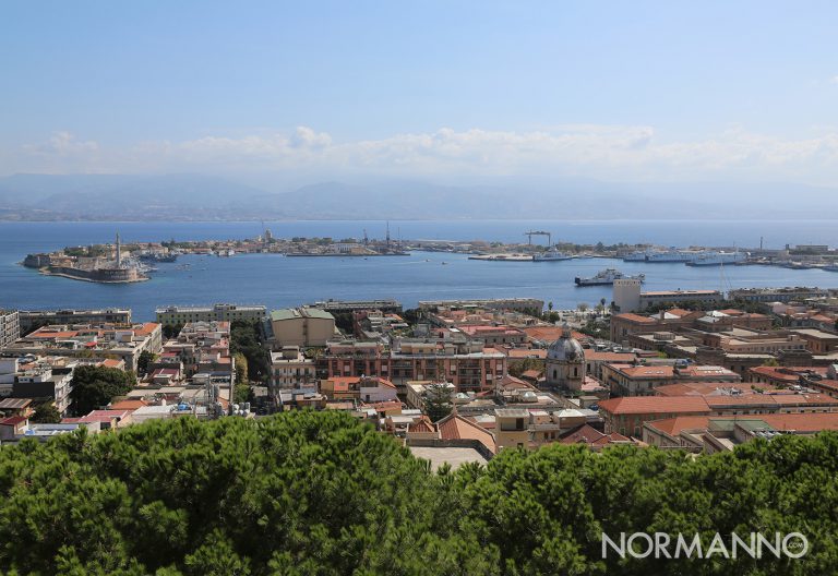 panorama di messina da cristo re in occasione de le vie dei tesori