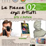 locandina dell'evento “piazza degli artisti” a piazza del Popolo a Messina
