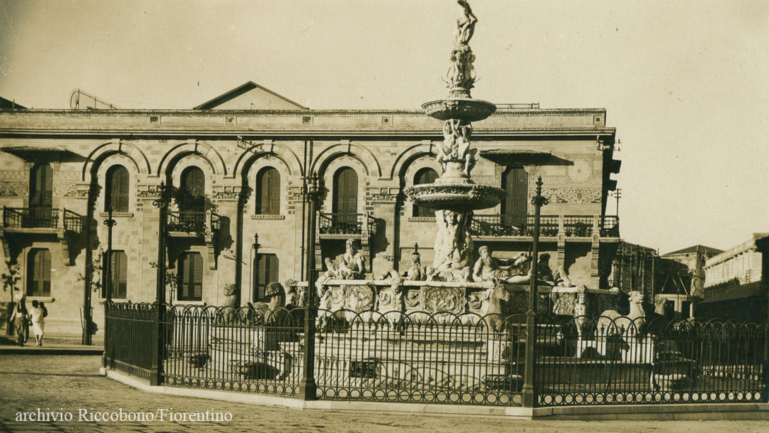 c'era una volta Messina: foto d'epoca dei palazzi coppedè. Palazzo dello zodiaco