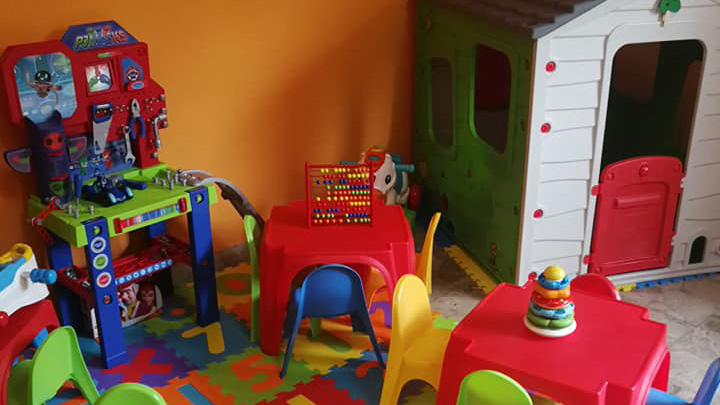 foto di giochi per bambini della ludoteca “casa dei più piccoli” nata da un progetto di unime e terra di gesù onlus