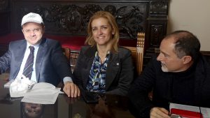 Cateno De Luca, Dafne Musolino e Giuseppe Lombardo parlano delle iniziative per promuovere la raccolta differenziata a Messina