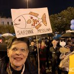 manifestazione delle sardine a messina, a piazza unione europea