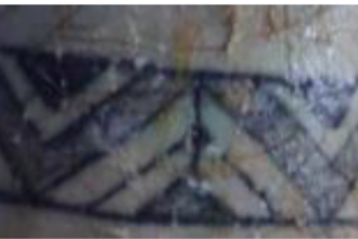 Foto tatuaggio tribale sul polso - sub morto castel di tusa
