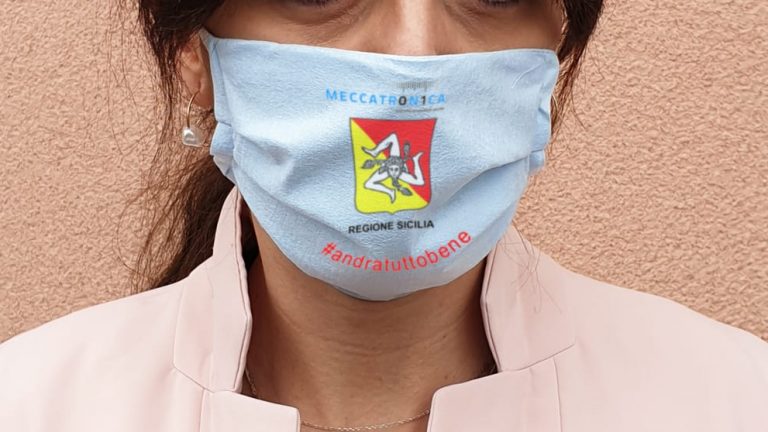 mascherina anti-coronavirus fatta in sicilia
