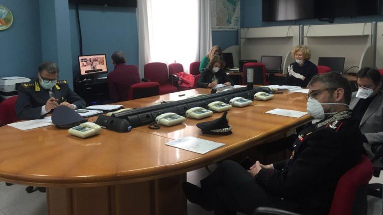 tavolo tecnico con il prefetto maria carmela librizzi sul dopo coronavirus a messina